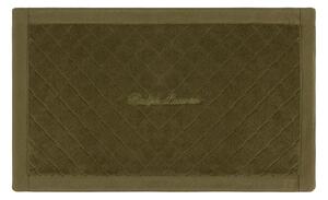 Ralph Lauren Bombažna kopalniška preproga Ralph Lauren DULANEY Olive 50 x 80 cm