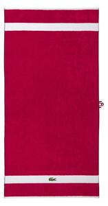 Lacoste Velika bombažna brisača Lacoste LCASUAL Bigarreau 90 x 150 cm