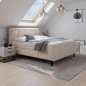 Bessagi Home Postelja Z Vzmetnico Marbella, 180x200, Bež