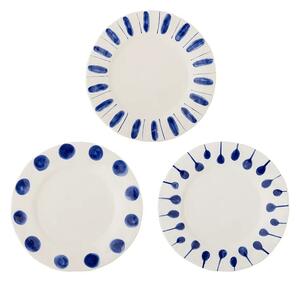 Bloomingville Komplet plitvih krožnikov Bloomingville Linora 28 cm 3-pack