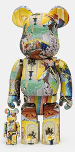 Medicom Toy Dekorativna figura Medicom Toy Be@rbrick Tomokazu Matsuyama 100% & 400%