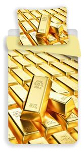 3D posteljnina iz mikrovlaken GOLD, rumena Dimenzije posteljnine: 70 x 90 cm | 140 x 200 cm