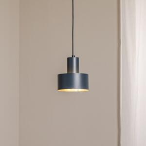 SIGMA Obesna svetilka Rif S, antracit, 1-svetlobna, Ø 15 cm, jeklo, zatemnjen, Črna, Dnevna soba / jedilnica, Kovina, Sodobni