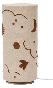 Ferm Living svetilka namizna iz lana 26,5 x 12 cm