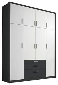 Modern Living Omara S Klasičnimi Vrati Hildesheim, Bela, Siva