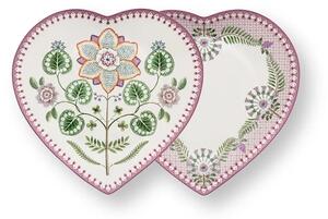 Pip Studio komplet krožnikov za serviranje iz porcelana 21,5 cm