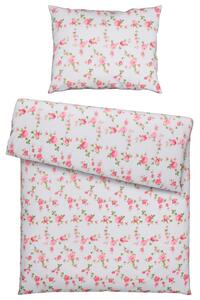 Modern Living Posteljnina Flora, Bela, Cvetlice, 60/80, 140/200