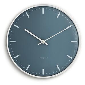 Arne Jacobsen Clocks ura stenska iz kovine 29 cm