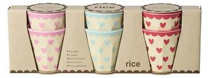 Rice komplet skodelic za espresso iz umetne mase 9 x 6 x 26 cm