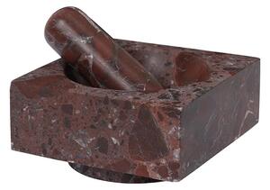 Ferm Living možnar iz marmorja 8,5 x 13 x 13 cm