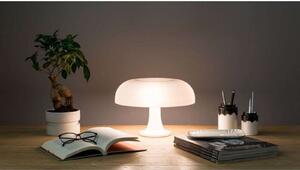 Artemide Namizna svetilka Nessino, rumena, višina 22 cm, Rumena, Dnevna soba / jedilnica, Plastika, Dizajn