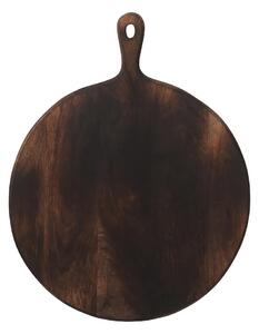 J-Line Deska za serviranje za rezanje iz mangovega lesa 50,5 x 39,5 x 1,5 cm