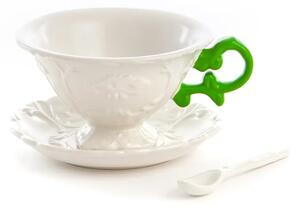 Seletti skodelica s podstavkom iz porcelana