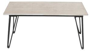 Bloomingville klubska mizica iz cementa 90 x 42 x 60 cm