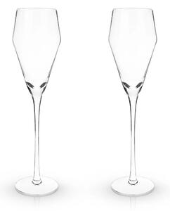 Viski komplet kozarcev na peclju za vino iz stekla 240 ml
