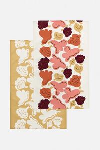 Marimekko komplet kuhinjskih krp z dodatkom lana 43 x 70 cm
