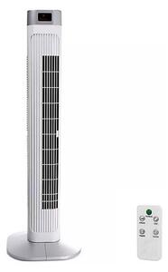 Stebrni ventilator s kazalcem temperature in daljinskim upravljalnikom 55W/230V