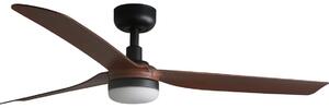 FARO 33817WT-21 - LED Zatemnitveni ventilator PUNT M LED/18W/230V rjava/črna pr. 132 cm WT+ Daljinski upravljalnik
