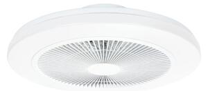 Aigostar - LED Zatemnitveni stropni ventilator LED/40W/230V 2700-6500K + Daljinski upravljalnik bela