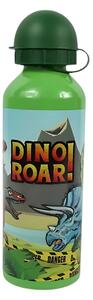 Otroška kovinska steklenica DINO ROAR 500 ml zelena