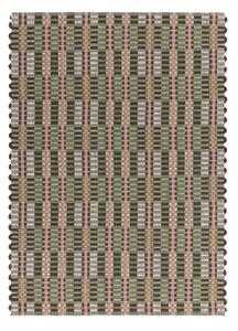 Kaki zelena ročno tkana preproga 120x170 cm – Asiatic Carpets