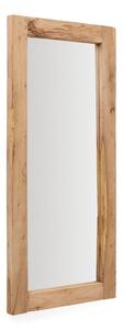Stensko ogledalo z lesenim okvirjem 80x180 cm Maden – Kave Home