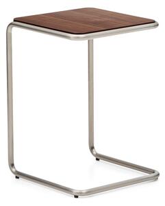 Stranska mizica v orehovem dekorju 42x42 cm Tarsel – Kave Home