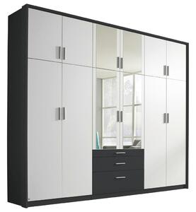 Modern Living Omara S Klasičnimi Vrati Hildesheim, Bela, Siva