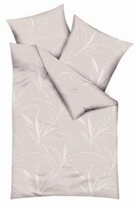 POSTELJNINA Organic 140/200 cm bombažni flanel naravne barve