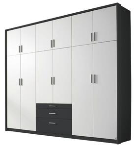 Modern Living Omara S Klasičnimi Vrati Hildesheim, Bela, Siva