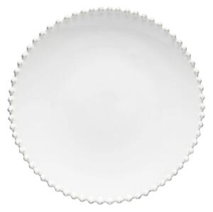 Krožnik iz bele keramike Costa Nova Pearl, ⌀ 28 cm