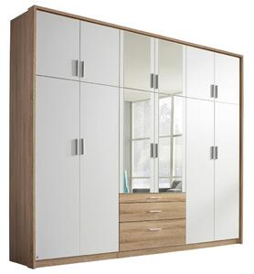 Modern Living Omara S Klasičnimi Vrati Hildesheim, Bela, Barva Hrasta