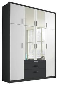 Modern Living Omara S Klasičnimi Vrati Hildesheim, Bela, Siva
