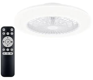 AMIGO PHILIPS LED stropni ventilator IR okrugla 25W+60W bijeli + dalj. upravljač 8720169260627