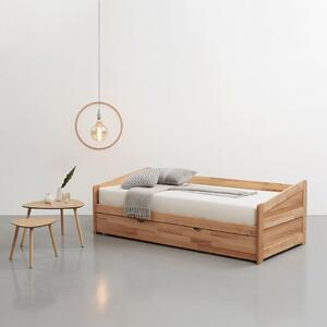 RAZTEGLJIVA POSTELJA 90 cm x 200 cm , barve bukve