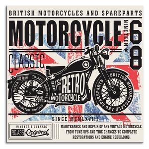 Stenska dekoracija British Motorcycles