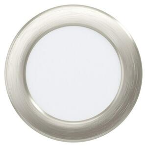Eglo Fueva 5 LED vgradni žaromet (5,5 W, Toplo bela, Nikelj mat barve, Ø x V: 11,7 x 2,6 cm)