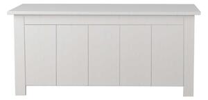 Bela skrinja iz masivnega bora 100x45 cm Bertram – Støraa