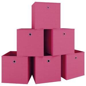 MID.YOU Set Zložljivih Zabojev Boxas, Pink, 6 Kos