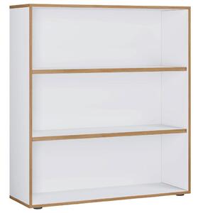 P & B Pisarniški Regal Salia B100, Bela, Barva Hrasta