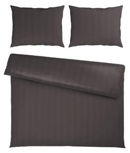 Premium Living Posteljnina Xenia Streif Xxl, Antracit, 2x60/80, 200/200