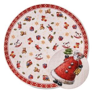 Rdeča okrogla preproga z božičnim motivom ø 150 cm Red Christmas – Villeroy&Boch