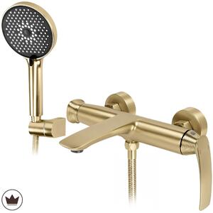 Kopalniška armatura PREMIUM Rea Como Brush Gold