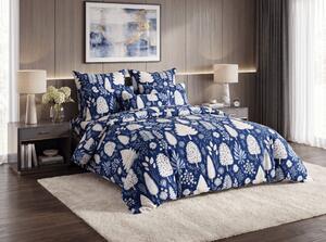 Posteljnina iz mikrovlaken INDIGO BLOOM modra Dimenzije posteljnine: 2 kom 70 x 90 cm | 200 x 220 cm