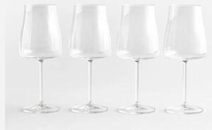 La Mania komplet kozarcev na peclju za vino iz kristalnega stekla 600 ml