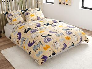 Posteljnina mikropliš PURRSLEEP bež Dimenzije posteljnine: 70 x 90 cm | 140 x 220 cm