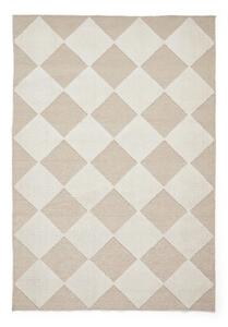 Belo-bež pralna preproga 160x230 cm Lyna Beige&White – Think Rugs
