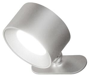 LED stenska svetilka Magnetics, srebrna, CCT, z magnetom