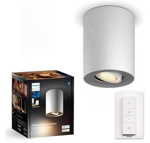 Philips - LED Zatemnitveni reflektor Hue PILLAR 1xGU10/4,2W/230V + Daljinski upravljalnik bela