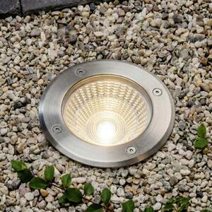 Arcchio LED-talni vgradni reflektor Thentos, Ø 12 cm, 60°, nikljev, IP67, Kovinska, Nerjaveče jeklo